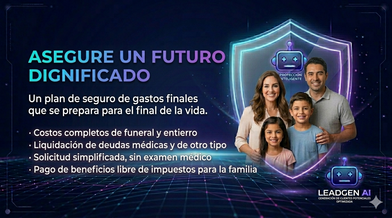 Guía gratis de seguro de gastos finales — Cobertura sin examen médico